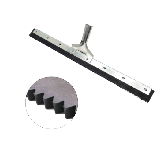 Notched Epoxy Floor Squeegee