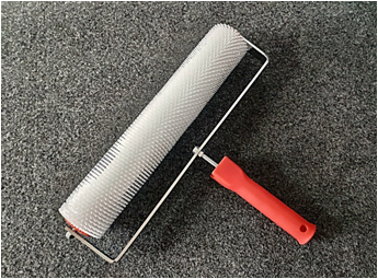 Spiked Flooring Roller, with plastic handle